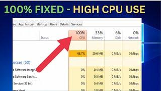 How To Fix My Laptop/Computer Using 100% CPU Windows 10 || Fix High CPU Usage Windows 10 [6 WAYS]