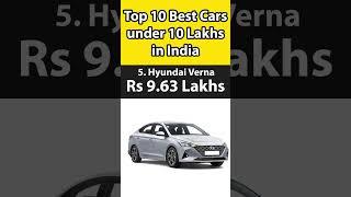 Top 10 Best Cars under 10 Lakhs in India 2023