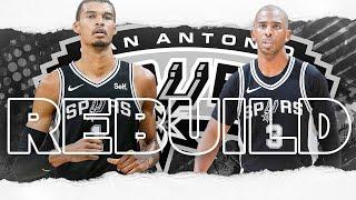 San Antonio Spurs Realistic Rebuild In NBA 2K25..