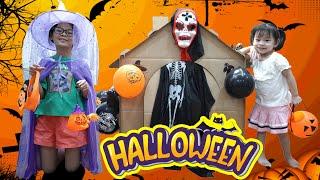 Trò Chơi Hóa Trang – Trang Trí Và Xin Kẹo Ngày Halloween  AnAn ToysReview TV 