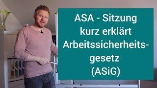 ASA Sitzung | Arbeitsschutzausschuss kurz erklärt