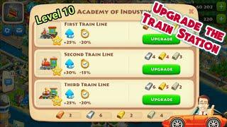 TRAIN STATION UPGRADE | Township Gameplay Level 75