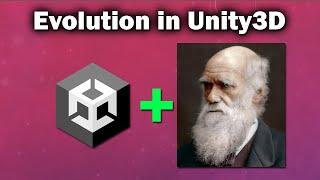 Darwinian Evolution in Unity