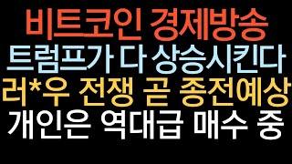 비트코인 실시간 방송 미국이 부도나? 개인은 41억 달러어치 ‘줍줍’!  #코인추천 #이더리움 #도지코인  업비트 잡코 폭등