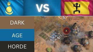 Age of Empires IV Season 9 Mongol vs Malian Dry Arabia