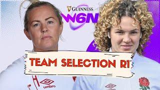 TEAM SELECTION ROUND 1 | WOMENS SIX NATIONS FANTASY RUGBY 2024