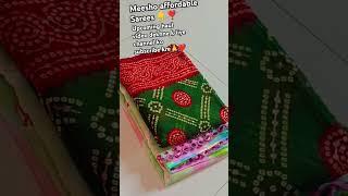 Meesho Haul video️#shorts#youtubeshorts#meesho