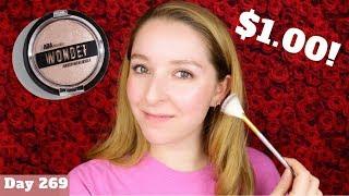 AOA Studio Wonder Baked Highlighter Review | ShopMissA | Day 269 of Trying New Makeup