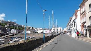 A Drive Through Ilfracombe Seafront And Harbour From Mullacott Cross North Devon/