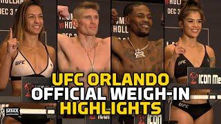 UFC Orlando Official Weigh-In Highlights - MMA Fighting