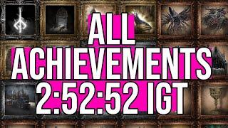 Bloodborne All Trophies Speedrun! in 2:52:52 IGT