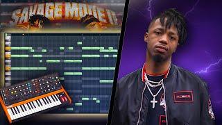 How Metro Boomin Makes His Signature Melodies | Fl Studio