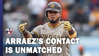 Luis Arraez didn't strike out for a month! 