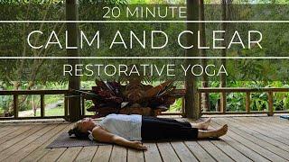 Calming Restorative Yoga