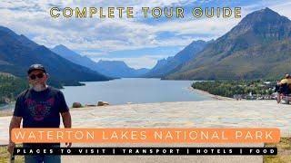 Top 10 must-see attractions in Waterton Lakes National Park #canada #waterton #top10 #best #alberta