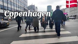 Copenhagen,Denmark , Virtual Evening Walk in 4K  , 2025 March