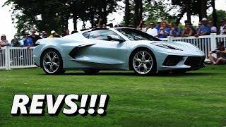 C8 Corvette REVVING!!!