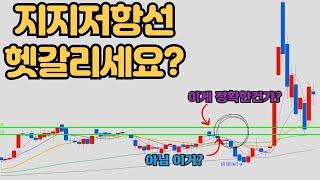 평생 써먹는 지지저항선 잘 긋는 방법 배워가세요