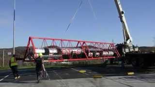 WindStax 40 wind and solar high voltage DC microgrid in Harmar, PA
