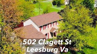 Leesburg Home for Sale- 502 Clagett