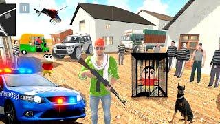  Shinchan ko Gangstars ne Kidnapped kr liya  Indian Theft Auto  Indian Bike Driving 3d Game 