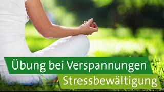 Stressbewältigung – Achtsamkeitsübung bei Verspannungen im Schulter- und Nackenbereich