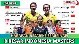 JADWAL INDONESIA MASTERS 2025 HARI INI~PEREMPAT FINAL INDONESIA MASTERS 2025