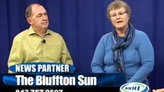 WHHI TV's "Talk of the Town"- TheBlufftonSun.com- BJ Frazier & Lynne Hummell (843) 422-2321-11/15/11