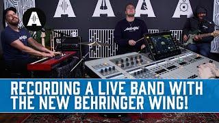 Behringer Wing Digital Mixing Console - We Can Mix It If We Try... ft The Andertons Band!