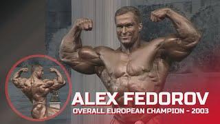 Alex Fedorov (120 kg) - Overall winner of European Bodybuilding Championship - 2003