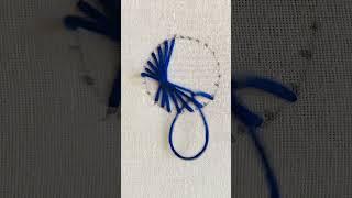 Circle embroidery design