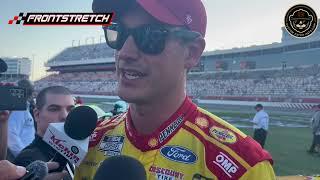 Joey Logano Advances to Round of 8 After Alex Bowman's DQ