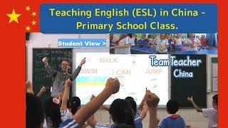 Live English Class in Public School with Student View | TEFL | TESOL