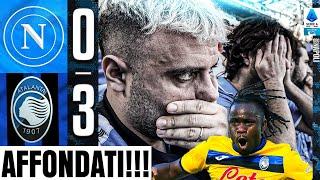 AFFONDATI!!! NAPOLI 0-3 ATALANTA | LIVE REACTION NAPOLETANI AL MARADONA HD