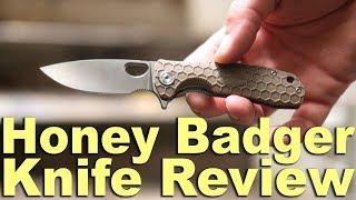 Honey Badger Knife Review.  Nastyass Narration by Advanced Knife Bro, not Randall