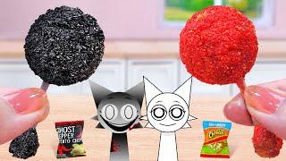 Incredibox Sprunki Mix  1000+ Miniature Yummy Snack Fried Chicken Lollipop  Tina Mini Cooking