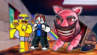 Escaping MR.PIG'S DETENTION In Roblox