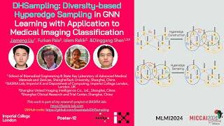 Diversity-Based Hyperedge Sampling in GNN Learning | MICCAI MLMI 2024