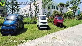 electric vehicle approved by eec coc electric trike tricycle from YUNLONG MOTORS electric micro car