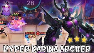 THARZ 3 - HYPER ARCHER KARINA ⭐⭐⭐ STARCORE - LIGHT FULL DAMAGE ITEM HAASCLAW & STARFALL BLADE!! MLBB