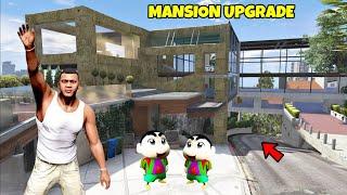 GTA 5 : FRANKLIN, SHINCHAN AND PINCHAN UPGRADED THEIR OWN MANSION  TO MEGA MANSION