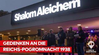 "Nie wieder ist jetzt": Gedenken an die Reichs-Pogromnacht auf dem Platz der Alten Synagoge