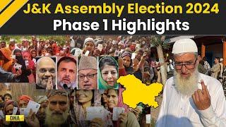 Jammu Kashmir Assembly Election 2024 Phase 1 Highlights: What Happened In First phase In J&K Polls?