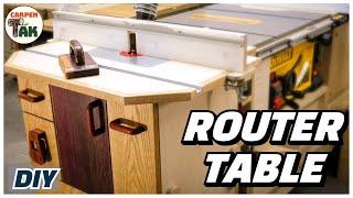 [DIY] The ultimate router table full build (Part 1.) / very stylish and functional router table