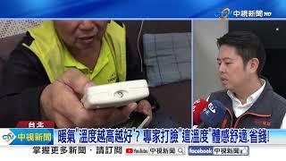 冷暖氣機"愈高溫愈耗電"?! 開"這溫度"省電又不易猝死!│中視新聞 20231231