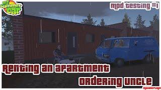 APARTMENT RENT, AND ORDERING A DRIVER - My Summer Car Mods