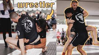 WRESTLER VS No Gi BJJ Tournament