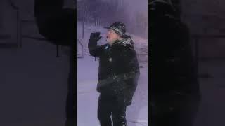 THUNDERSNOW!!! Experience Jim Cantore's excitement in Chicago during #Gerri #shorts