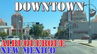 Albuquerque - New Mexico - 4K Downtown Drive