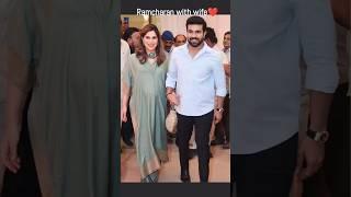 Ramcharan with wife upasana viral video #shorts #ramcharan #upasana #viralvideo